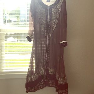 Black long maxi dress